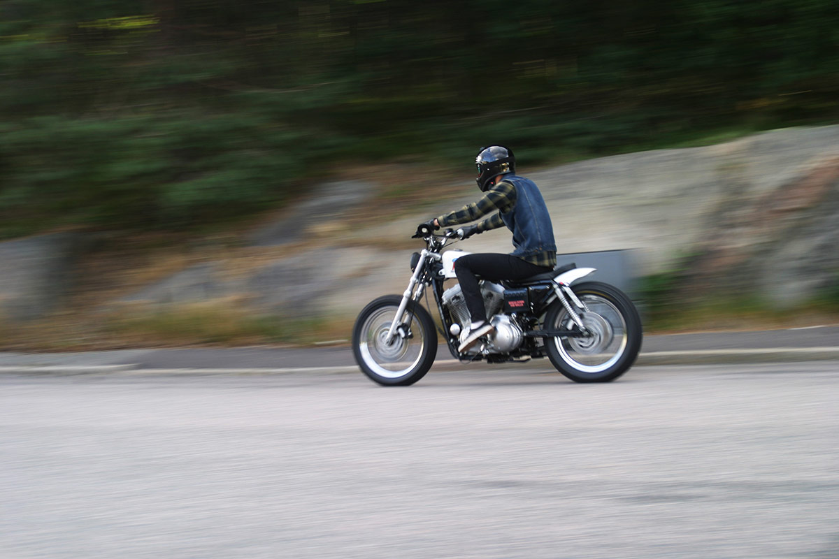 Harley-Davidson Sportster flat tracker biker