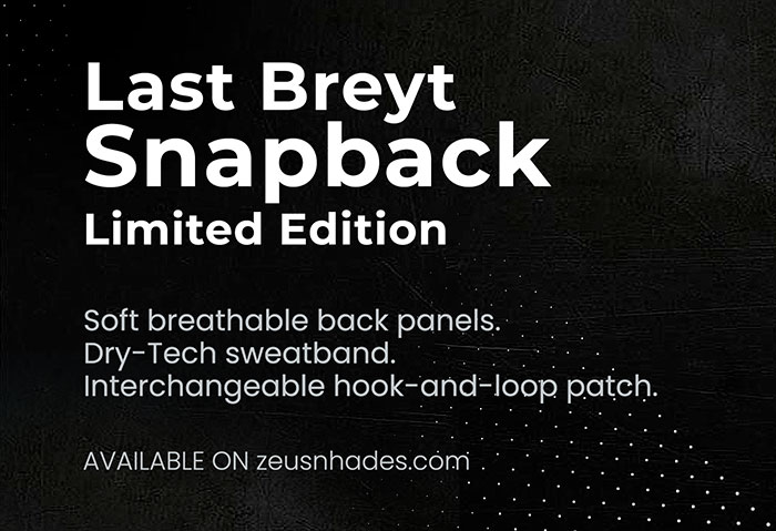 Last Breyt Snapback Cap Limited Edition