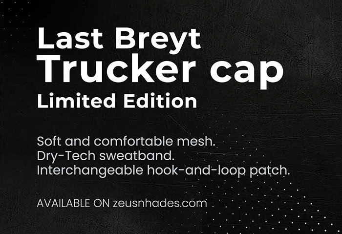 Last Breyt Trucker Cap Limited Edition