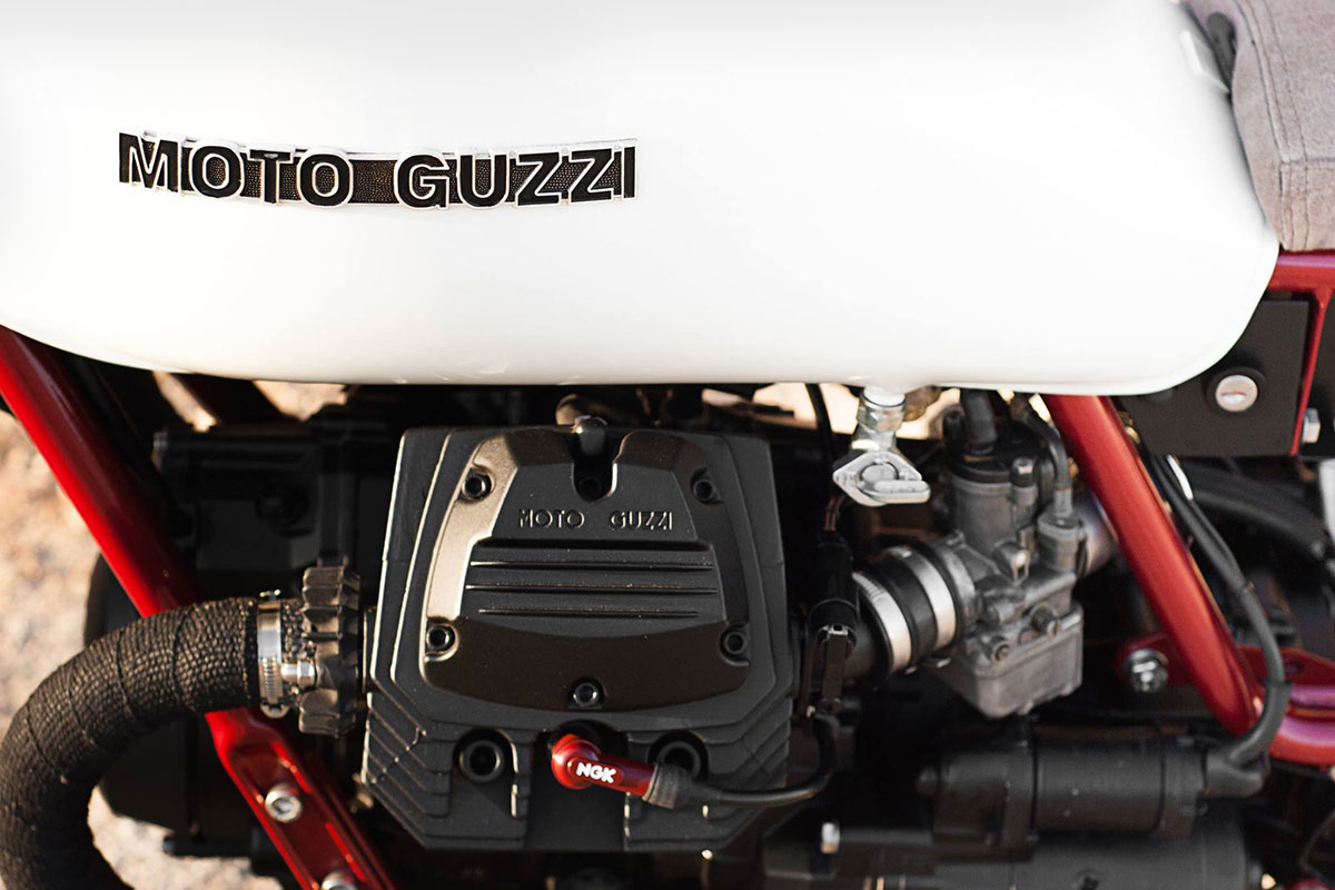 Moto Guzzi V65 brat style
