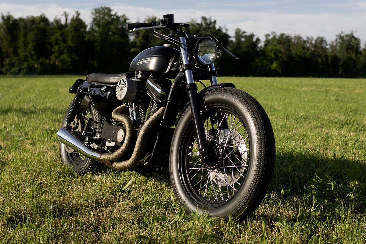 Harley-Davidson Sportster brat style